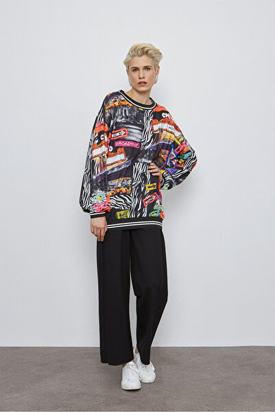 VERDA Patterned Knitwear Blouse