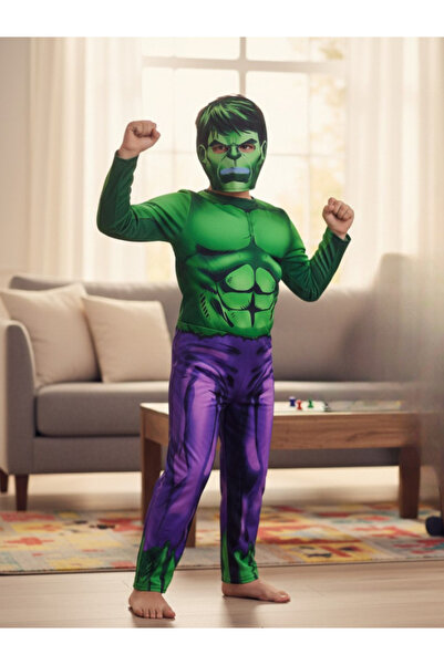 Gadget Gear Hulk Kassız Erkek Çocuk Kostüm
