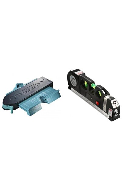 OEM Wolfcraft contour template + Bubble level