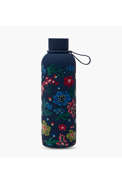 Lifestyle Floral Print Stainless Steel Water Bottle - 500 ml