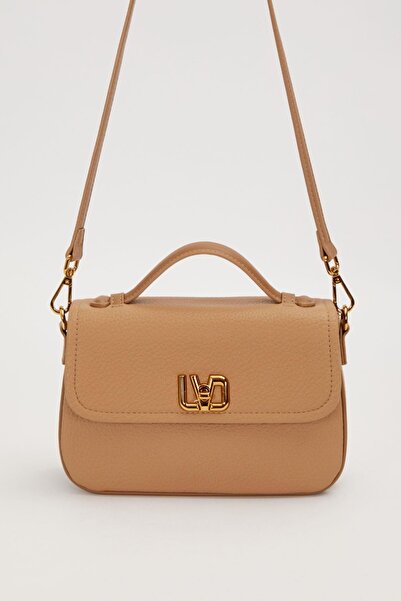 Levidor Khaki Lvd Lockable Shoulder Bag