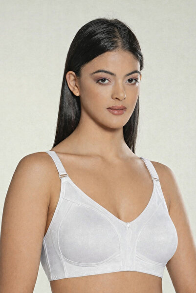 Marka 2-Piece Gathering Combed Cotton Bra