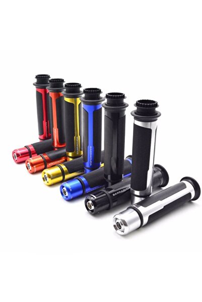 Yakamoz Motosiklet Barracuda Motorsiklet Elcik ve Topuz Seti Kırmızı Renk