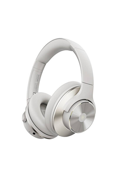 Oneodio Căști wireless A10, Bluetooth 5.0, ANC, baterie 45H, albe