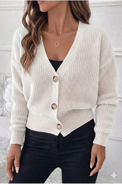 pazarella Button detail knitwear blouse