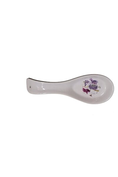 BANQUET Cooking Spoon Holder, Ceramic, Lavender Decor