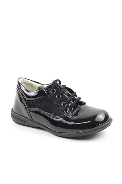 tino Pantofi casual, de copii , din lac sintetic 2635-NEGRU/1