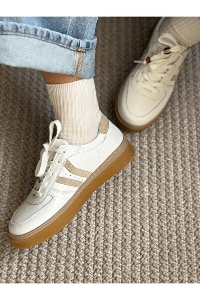 ESSO LA MİA Beli̇s Genuine Leather Women's Sneaker