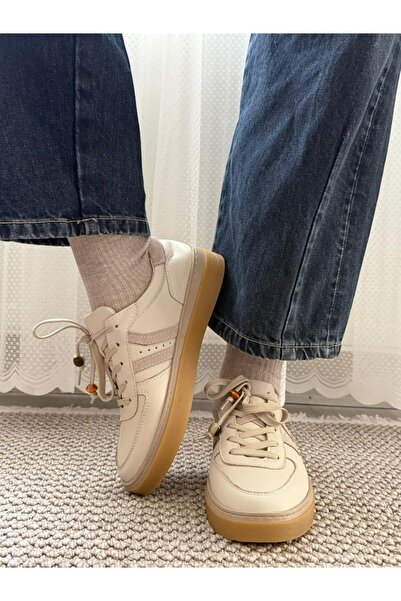 ESSO LA MİA BELİS HAKİKİ DERİ KADIN SNEAKER