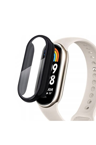 Tech-Protect Husă Defense 360 ​​cu ecran pentru Xiaomi Mi Band 8 - Neagră