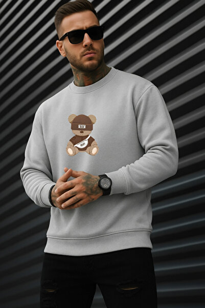 EydaMoon Hanorac pentru bărbați, din bumbac, de iarnă, cu imprimeu The Best B...