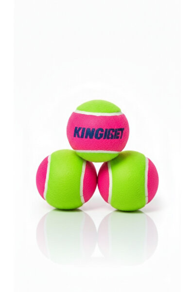 nkspor 3 Adet Cash Ball Topu -Cırtlı Top Seti-Velcro Ball Game-Yapışkanlı Top...