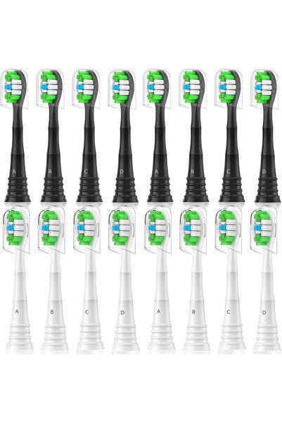 Philips Sonicare Uyumlu Yedek Fırça Başlığı, 16’lı Set