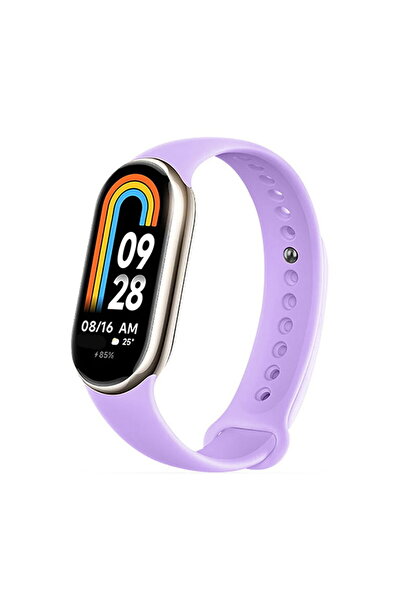 Tech-Protect Curea din silicon pentru Mi Band 8/9 - violetă, potrivire reglabilă