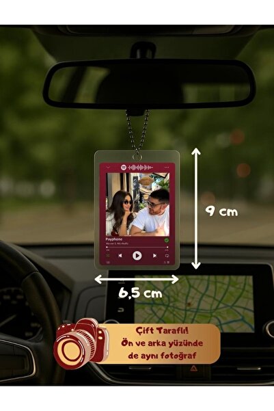 star gift Kişiselleştirilebilir Dikiz Aynası Süsü