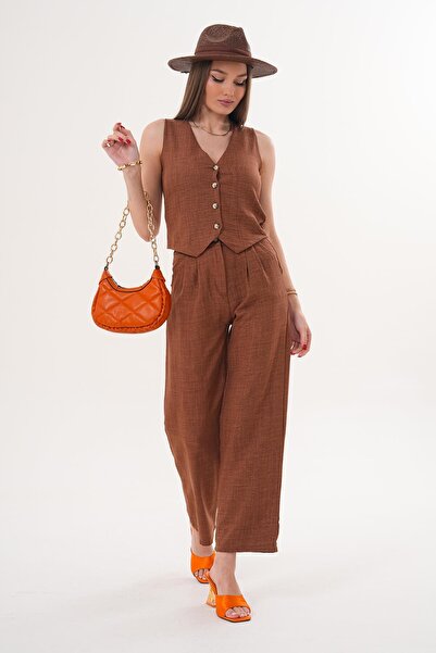 ŞİMAL Set vestă și pantaloni pentru femei 260013 -