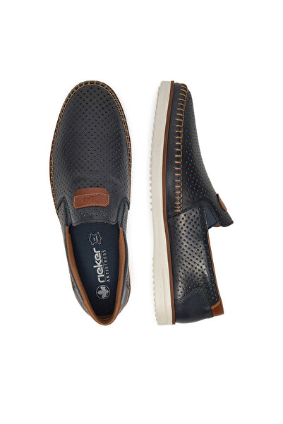 Rieker men's shoes navy blue B2356-14