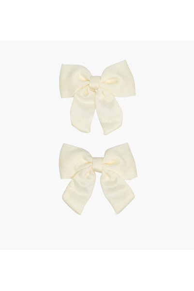 Lifestyle Pack of 2 Bow Shaped Hair Clips