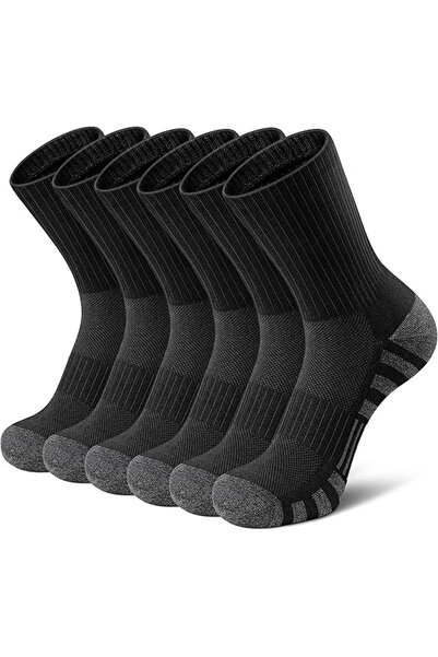 Arabest Sports socks, high-performance cushioning breathable crew socks for m...