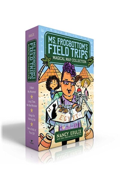 Book Boss Ms. Frogbottom’s Magical Map Collection (4-Book Boxed Set)