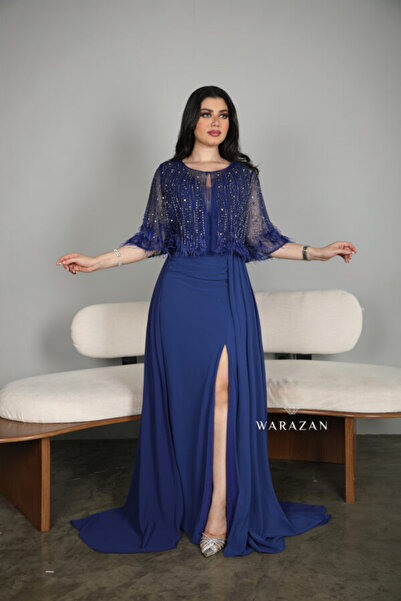 Warazan فستان ماسك سهرة قطعتين