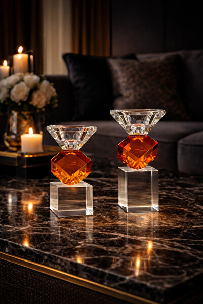 BELİZ HOME 2'Lİ ÇAPRAZ KÜP LUX ŞAMDAN