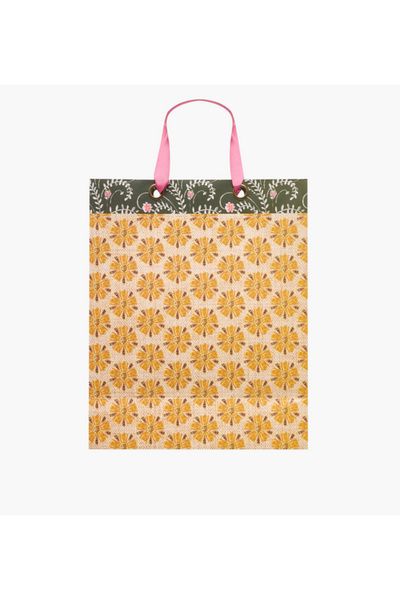 Lifestyle Floral Print Gift Bag
