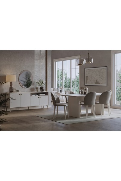 KONFOR Olenda Sabit Yemek Masası