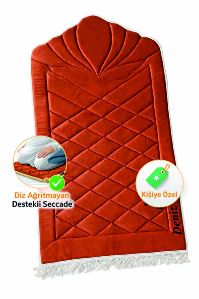 simply line İsme Özel Kapitone Diz Ağrıtmayan Çantalı hediyelik kişiye özel S...