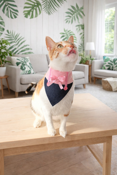 Minikpaw aksesuar وشاح باهجيفان باللون الوردي