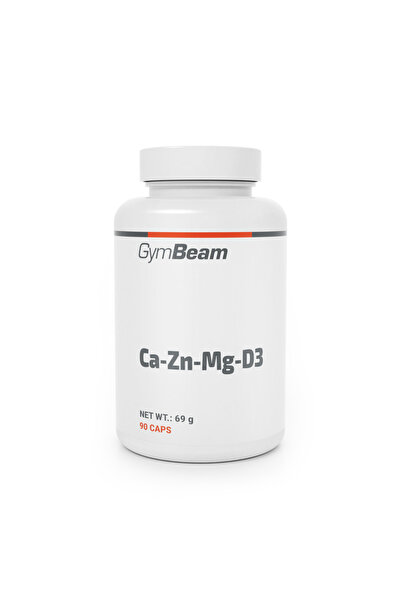 GymBeam Calciu-Zinc-Magneziu-Vitamina D3, 90 capsule