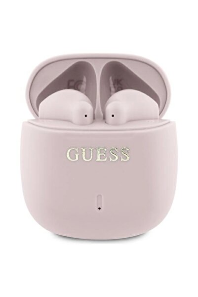 Guess Căști intraauriculare TWS wireless, logo clasic, Bluetooth 5.3, IPX5, roz