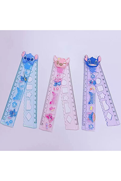 1way Stitch foldable rulers with cartoon character designs