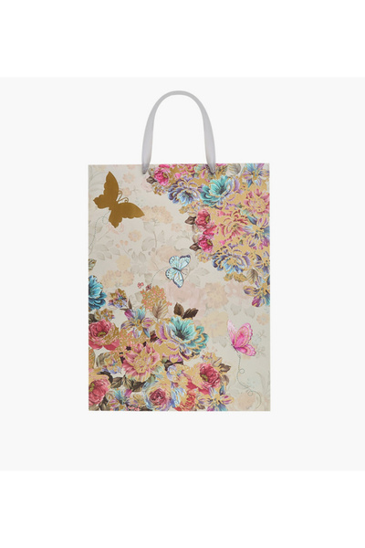 Lifestyle Floral Print Paper Gift Bag - Extra Large