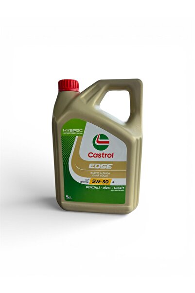 CASTROL EDGE 5W-30 Tam Sentetik Benzinli Dizel Hibrit 4 lt ÜRETİM:2026