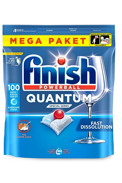 Finish Quantum Special Series Dishwasher Detergent Capsule Tablet 130 Pieces x3