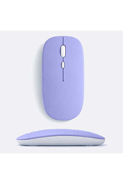 Sneezy MacBook iPad Uyumlu Bluetooth Şarjlı Mouse USB Dongle Şarj Kablosu Dah...