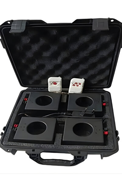 OEM Sistem profesional cu 4 declansatoare wireless pentru artificii tip vulcan