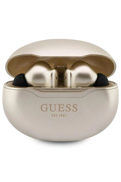 Guess TWS Wireless Earbuds, Gold, Bluetooth 5.3, IPX6, USB-C Charging