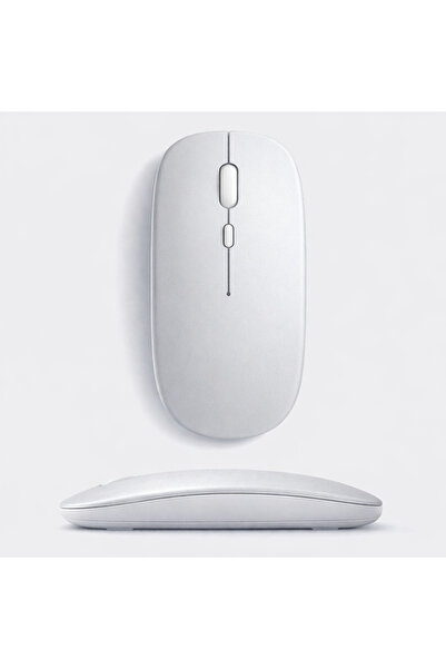 Sneezy MacBook iPad Uyumlu Bluetooth Şarjlı Mouse USB Dongle Şarj Kablosu Dah...