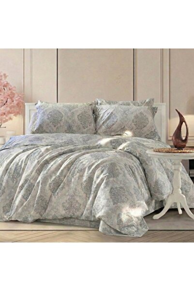 Pucioasa 4-piece sheet set 240x270 cm made of 100% satin cotton, Baroque pattern