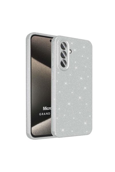 Microsonic Samsung Galaxy A56 Case Grand Stardust Silver