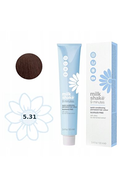 Milkshake Vopsea de păr permanentă Milk Shake, 9 minute, 5.31 Blond deschis M...