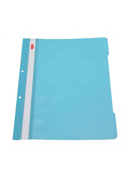 daço Plastic file with metal rail Turquoise Blue