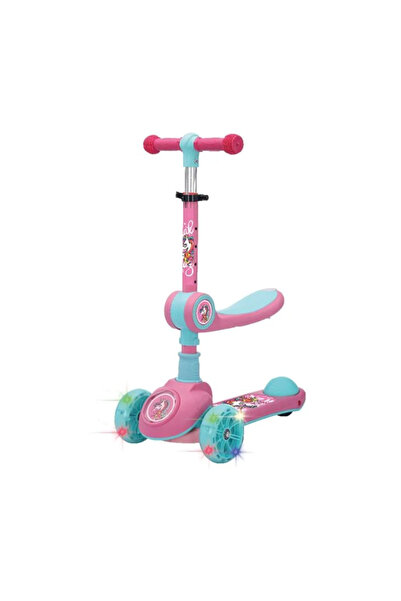 Lumi LUXURY Trotineta cu Scaun Detasabil pentru Copii Roz Bleu
