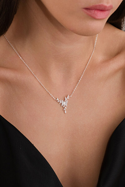 carrot silver 925 AYAR GÜMÜŞ SEVGİLİLER GÜNÜ HEDİYESİ AY IŞIĞI KOLYESİ - ÖZEL...