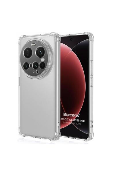 Microsonic Mi 15 Ultra Kılıf Shock Absorbing Şeffaf