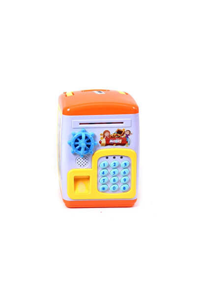 trendyhome Pusculita interactiva MoneySave , tip seif cu cifru, Multicolor, C...