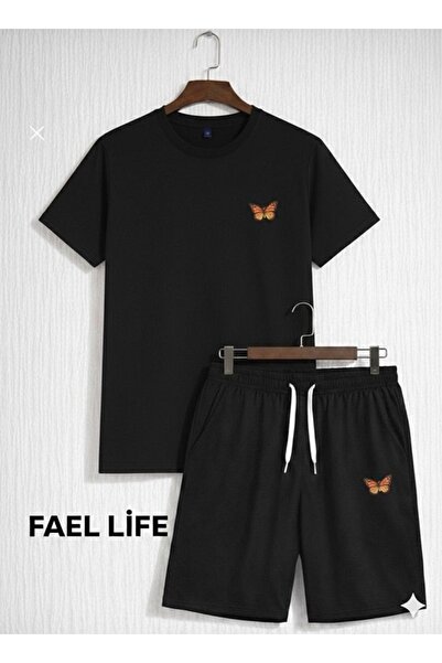 FAEL LİFE ΓΥΝΑΙΚΕΙΟ/ΑΝΔΡΙΚΟ ΣΕΤ ΣΟΡΤΣ ΚΑΙ ΜΠΛΟΥΖΑΚΙ ΜΕ ΦΑΡΧΥΝΗ ΓΡΑΜΜΗ, ΠΟΡΤΟΚ...