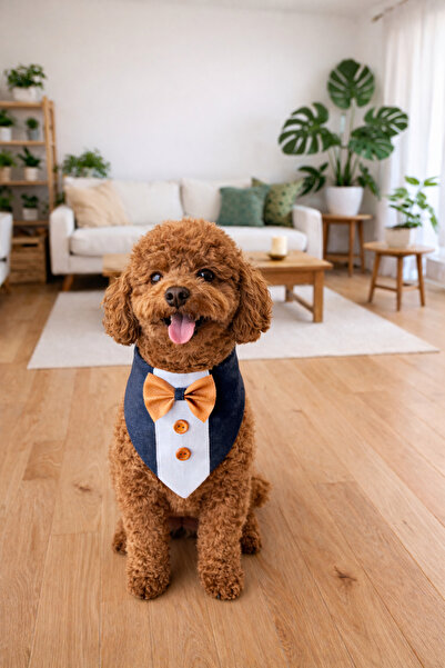 Minikpaw aksesuar وشاح ميني سموكن للقطط والكلاب من السلالات الصغيرة